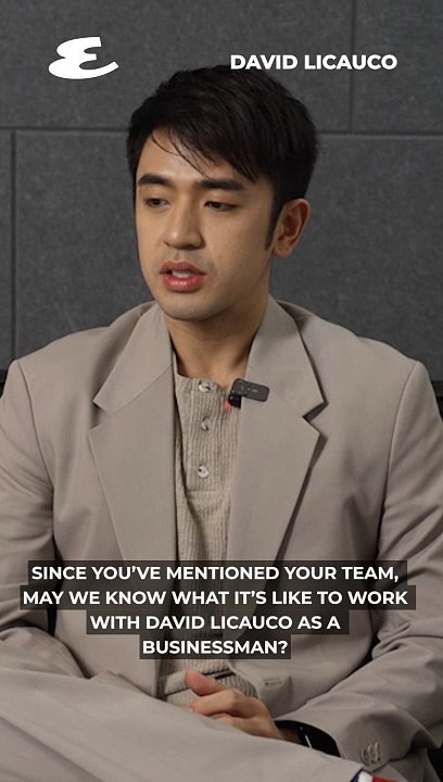 David Licauco: Team Work