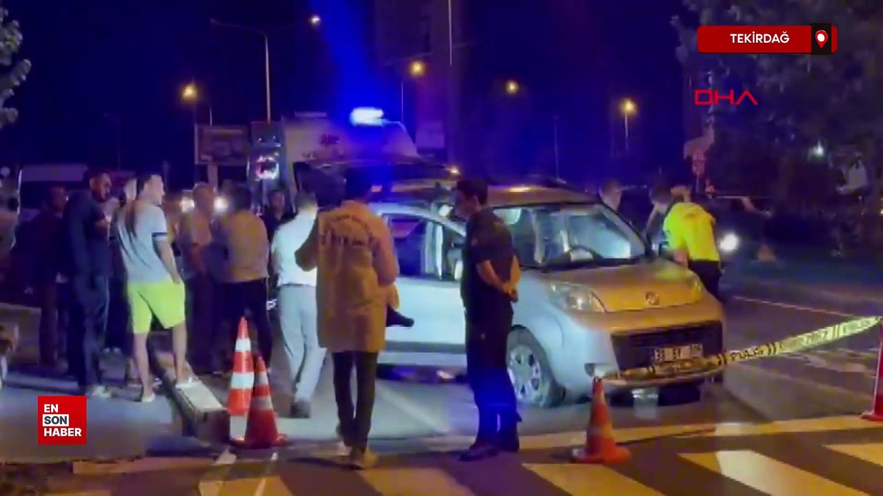 Tekirdağ'da hafif ticari araçla seyir halindeyken kalp krizi geçiren sürücü öldü