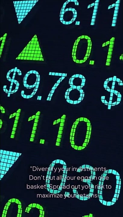 Diversify Your Investments