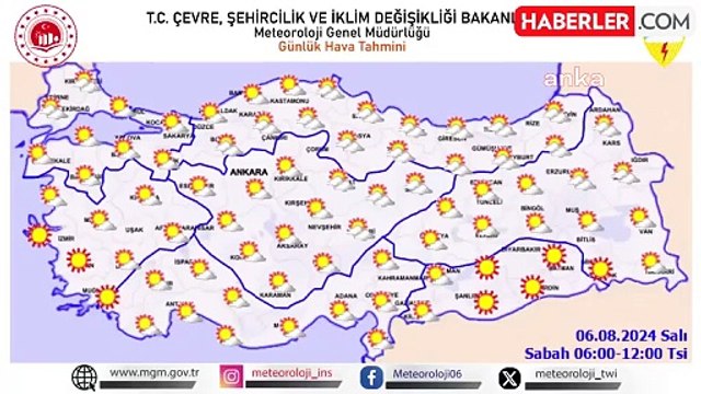 Mevsim Normallerinin Üzerinde Sıcaklık Bekleniyor