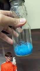 Making blue crystals