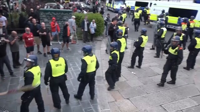 UK riots LIVE: Police injured in 'sustained violence' in Plymouth as fresh disorder hits UK cities