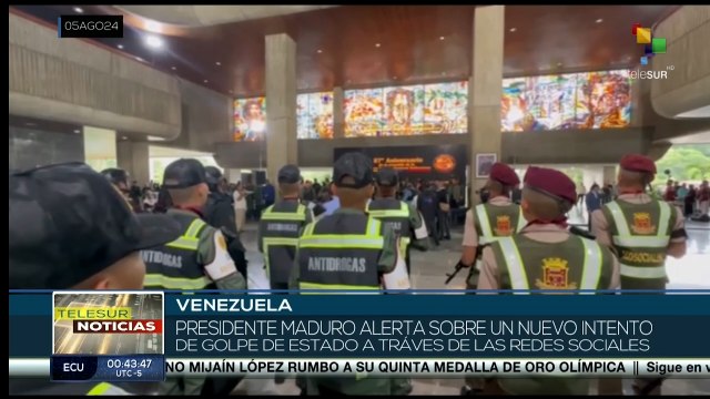 Pdte. Maduro alerta sobre intento de golpe de estado a través de las redes sociales