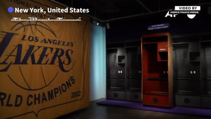 NBA star Kobe Bryant's locker sells for $2.9M at auction
