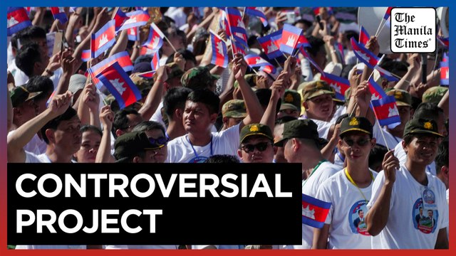 Cambodia breaks ground on a China-funded canal and says it will be built 'no matter the cost