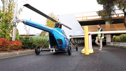 Pegasus flying car out and about