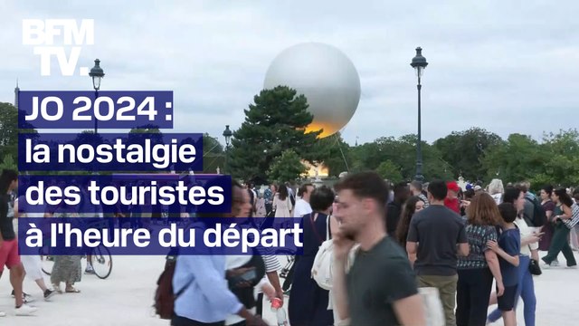 Je reviendrai, c'est certain : ces touristes venus pour les JO déjà nostalgiques de Paris à l'heure du départ