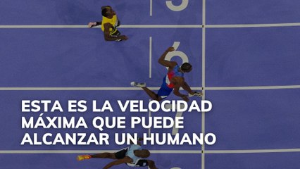 Esta es la velocidad máxima que puede alcanzar un ser humano