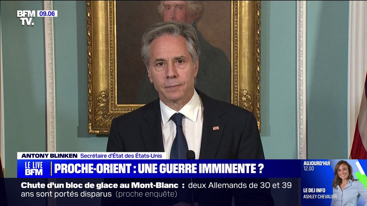 États-Unis: Antony Blinken appelle à un "cessez-le-feu à Gaza" pour ouvrir la voie à "un calme plus durable"
