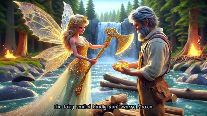 The Honest Woodcutter Story In English | Kids Bedtime Story | Moral Story For Kids