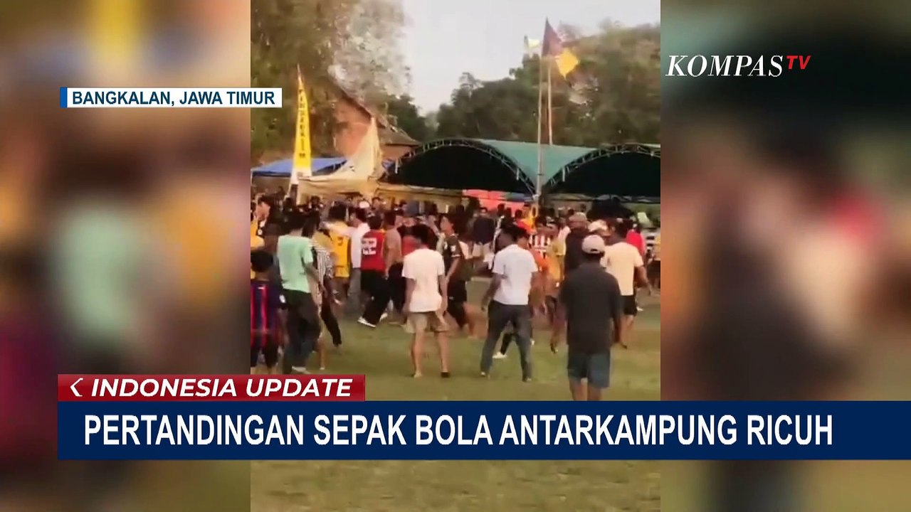 Pertandingan Sepak Bola Antarkampung di Bangkalan Berakhir Ricuh