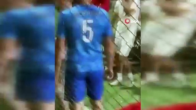 Yeşil saha mı boks ringi mi? Futbol turnuvasında yumruklar havada uçuştu