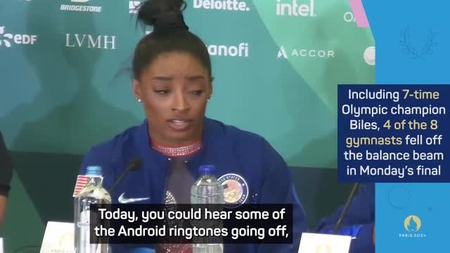 Biles bemoans 'odd' balance beam final