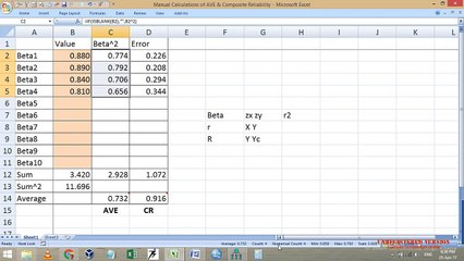 AMOS-9 (Practical Illustration in CFA Part-3 Validity Issues)