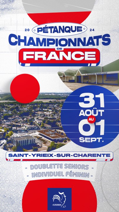 CHAMPIONNATS DE FRANCE IND F & DOU M - ST YRIEIX 2024