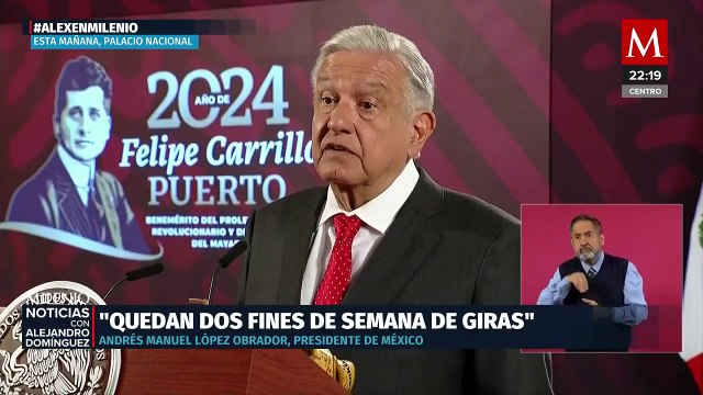AMLO se prepara para sus últimos actos como Presidente de México