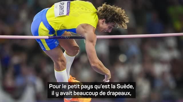 Paris 2024 - Duplantis : J'espère que la Suède est fière de moi