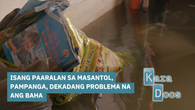 Isang paaralan sa Masantol, Pampanga, dekadang problema na ang baha | Kara Docs