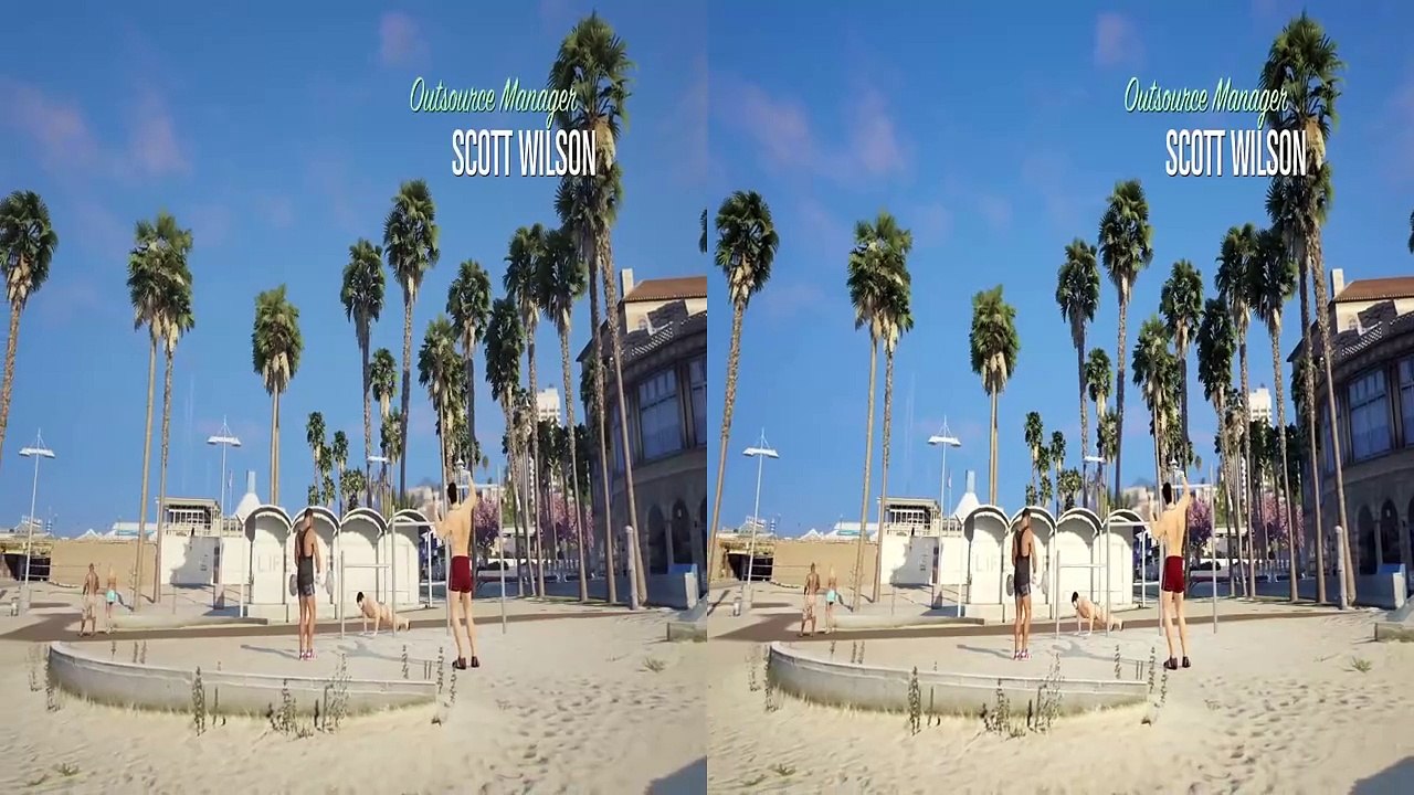 Grand Theft Auto 5 First Person - Bank Robbery Gone Wrong in 3D VR Glasses