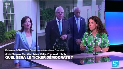 Josh Shapiro, Tim Walz, Mark Kelly... : Kamala Harris révèle ce mardi le nom de son colistier