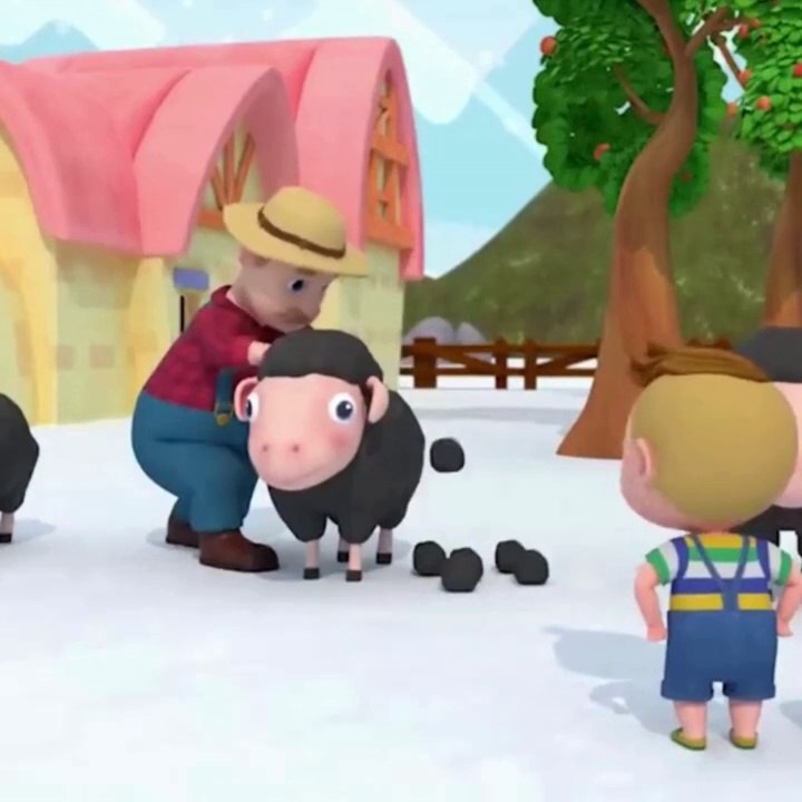 Baba baba black sheep  kids rhyme poem 