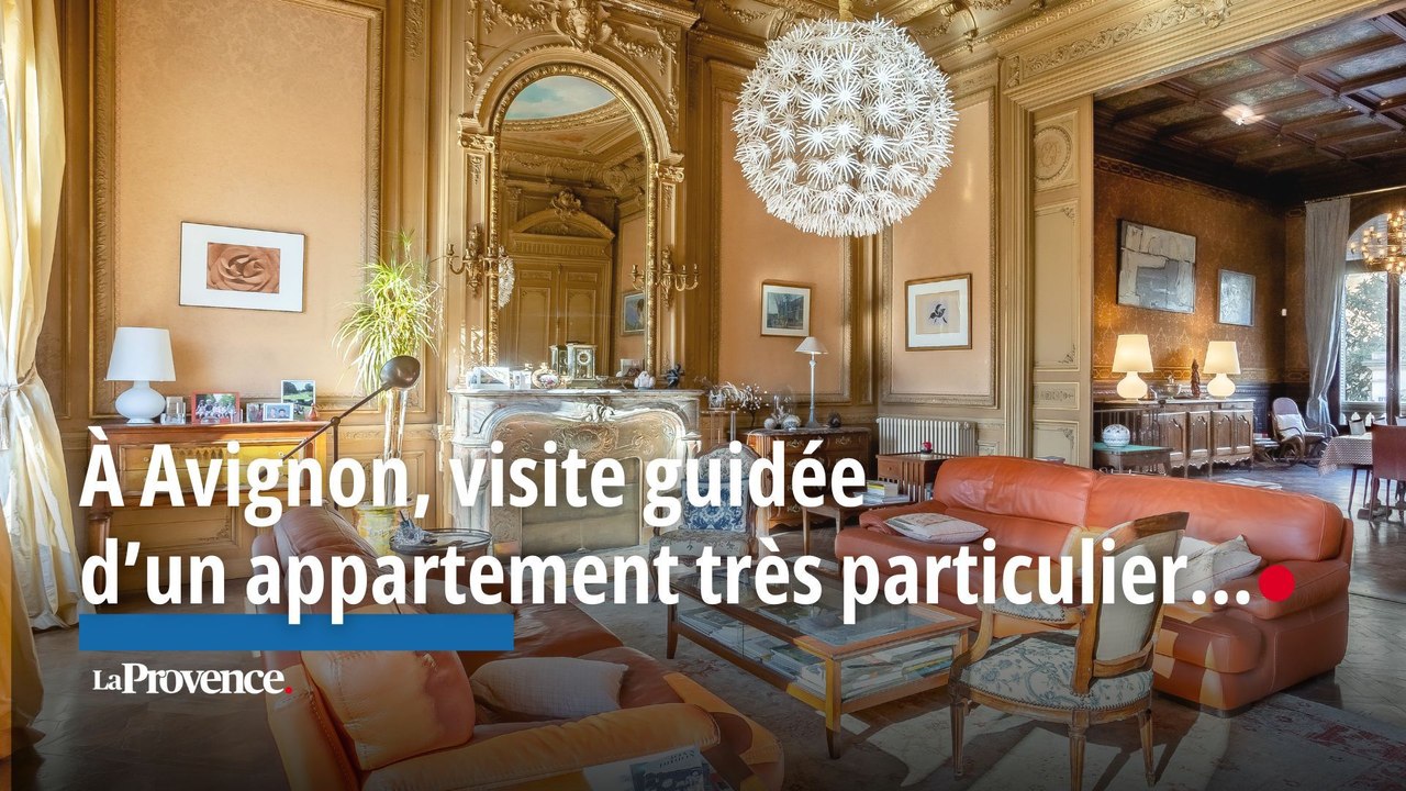À Avignon, visite guidée d’un appartement très particulier…
