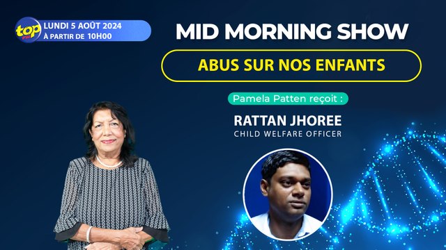 [Mid Morning Show] Bb Zone Pamela Patten reçoit Rattan Jhoree, Child Welfare Officer_0