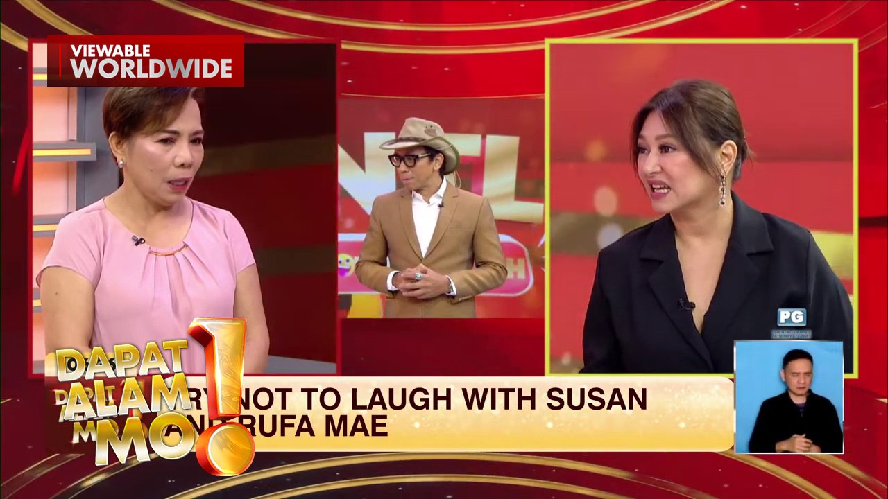 Susan Enriquez at Rufa Mae Quinto, muling kumasa sa ‘Try Not to Laugh’ challenge | Dapat Alam Mo!