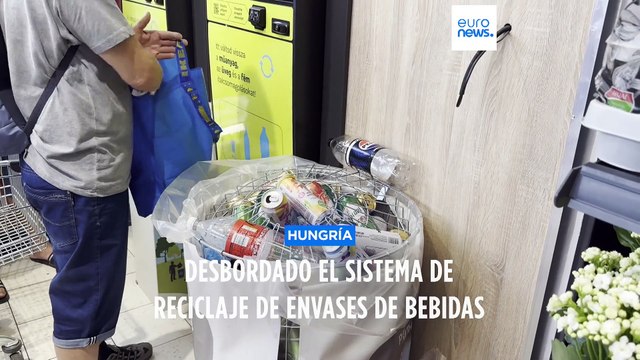 Desbordado el sistema de reciclaje de envases en Hungría
