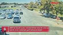 ABD’de küçük uçak golf sahasına düştü