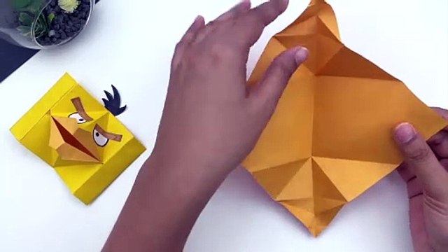 Paper Angry Bird Craft / How to Make Angry Bird With Paper At Home / Paper Craft / Easy Paper Bird