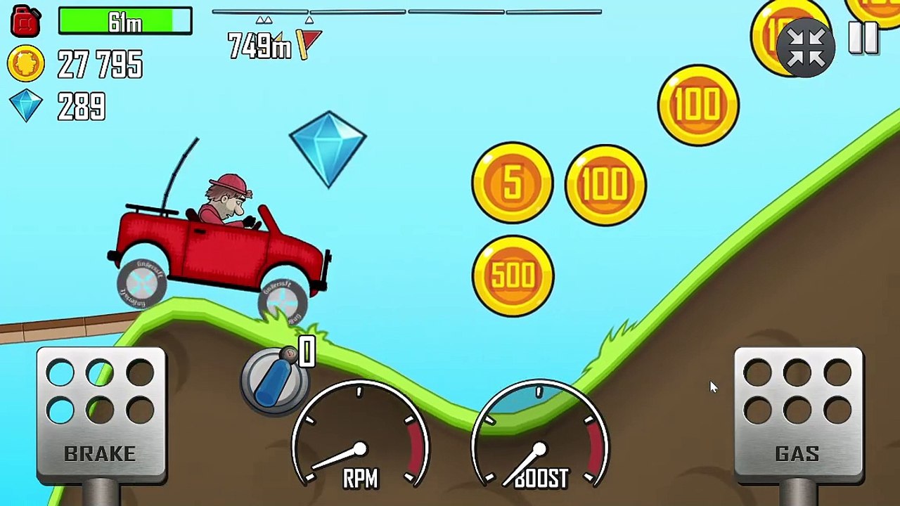 Hill Climb Racing gaming video|| Hill climbing || racing game #hillclimb #games #gaming