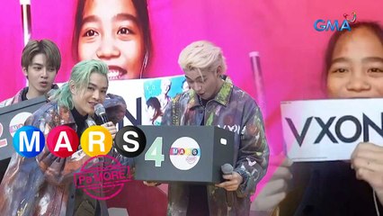 VXON, pinakilig ang kanilang fan! | Mars Pa More