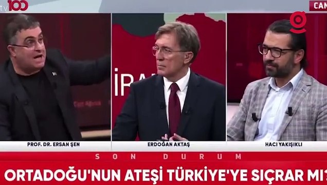 Hukukçu Ersan Şen ve Hacı Yakışıklı katıldıkları bir canlı yayında birbirine girdi.