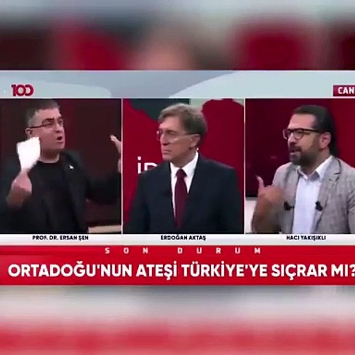Ersan Şen ve Hacı Yakışıklı canlı yayında birbirine girdi: 'Cahilsin... Düzgün konuş!'