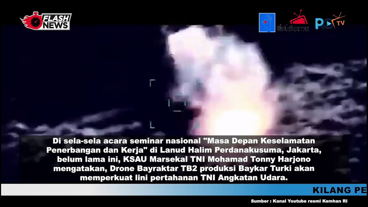 KASAU : Drone Bayraktar TB2 Produksi Baykar Turki Bakal Perkuat Lini Pertahanan TNI AU