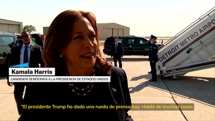 Harris: "Me alegro de que por fin haya aceptado un debate"