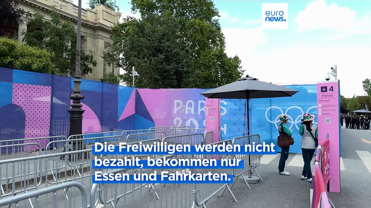 45.000 Freiwillige: Die heimlichen Stars der Olympischen Spiele in Paris