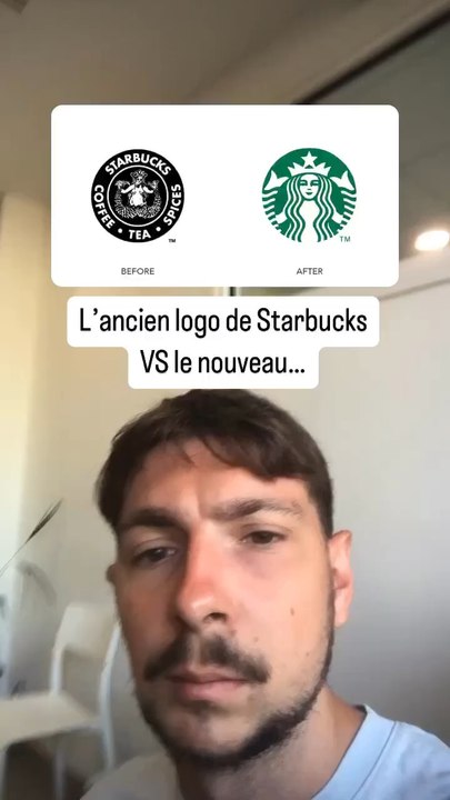 L’ancien logo de Starbucks VS le nouveau… (exclusivité dailymotion)