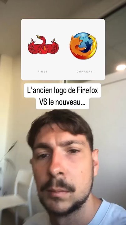 L’ancien logo de Firefox VS le nouveau… (exclusivité dailymotion)
