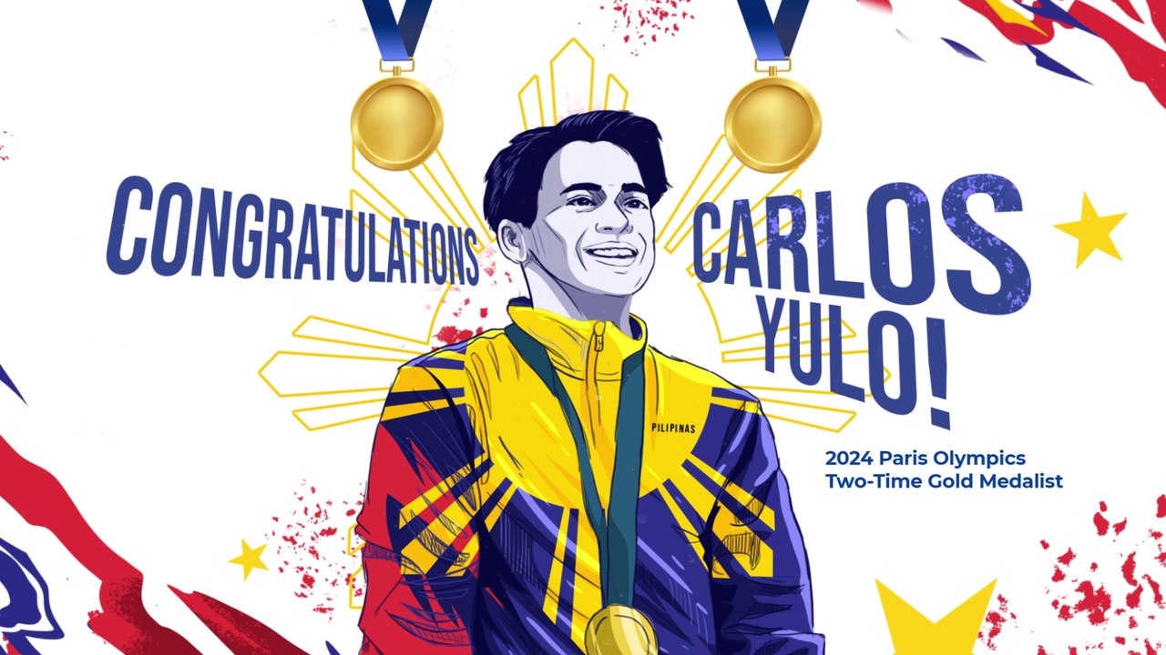 Congratulations, Carlos Yulo!