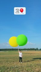 How Many Balloons Does It Take To Fly？