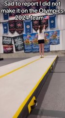 Girl Falls on Her Neck While Attempting Backflip