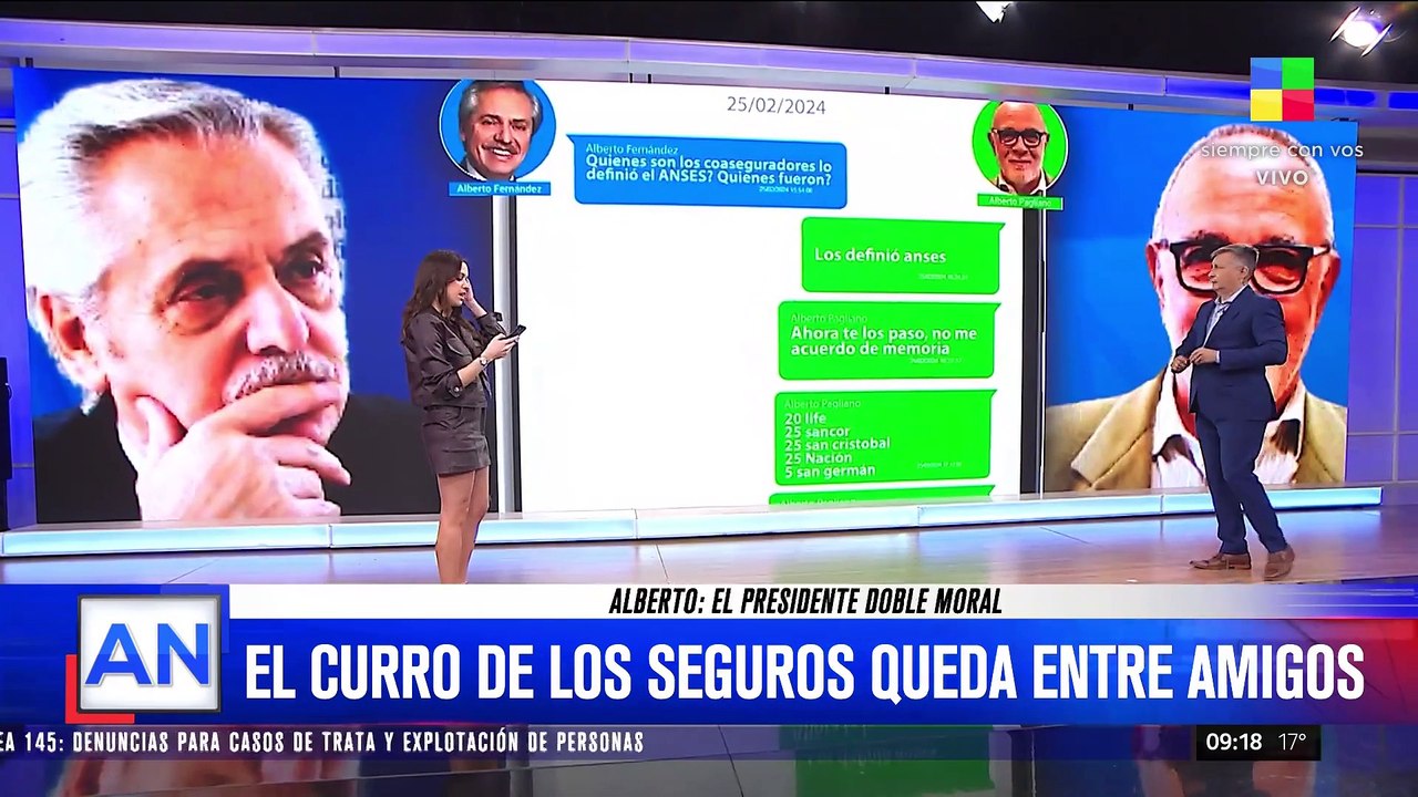 Los chats que comprometen a Alberto Fernández: violencia de género y corrupción