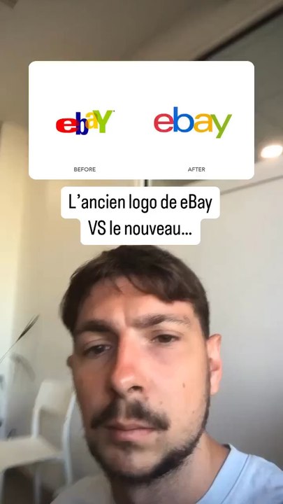 L’ancien logo de eBay VS le nouveau… (exclusivité DAILYMOTION)