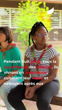 [GUYANE] Hier trente jeunes scouts ont installé leur camp dans l’école de Roura