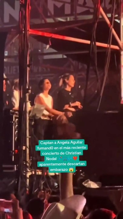 El detalle que confirmaría que Ángela Aguilar no está embarazada de Christian Nodal