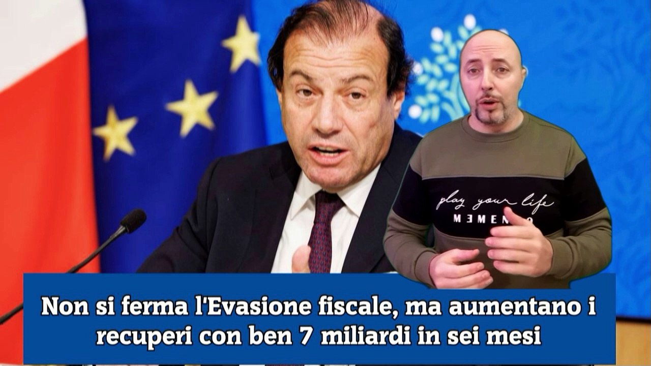 Non si ferma l'Evasione fiscale, ma aumentano i recuperi con ben 7 miliardi in sei mesi