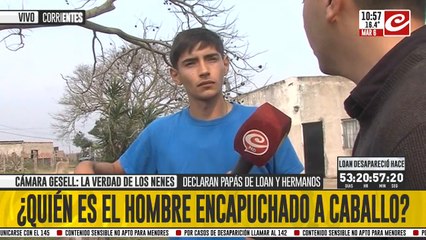 Caso Loan: ¿Quién es el hombre encapuchado que mencionaron los nenes?