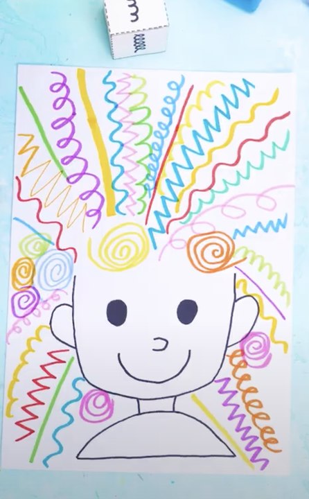 Pratiquons les compétences de pré-écriture || Jeu amusant ✍ #apprentissage #facile #shorts